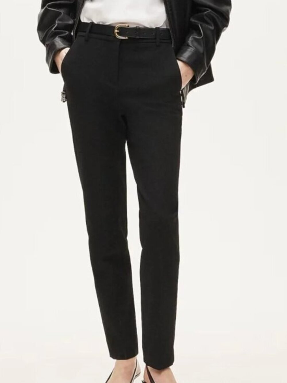 J. Crew Black Cameron Trouser Pants Size 8T